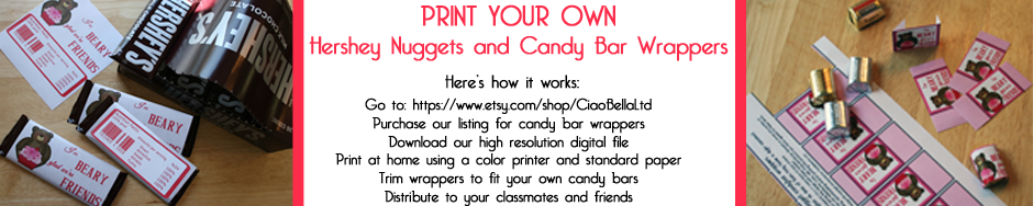 Print your own Hershey bar wrappers